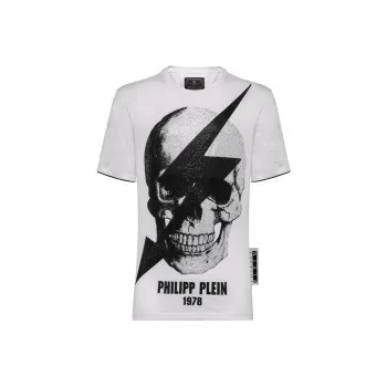 PHILIPP PLEIN T Shirts Men White