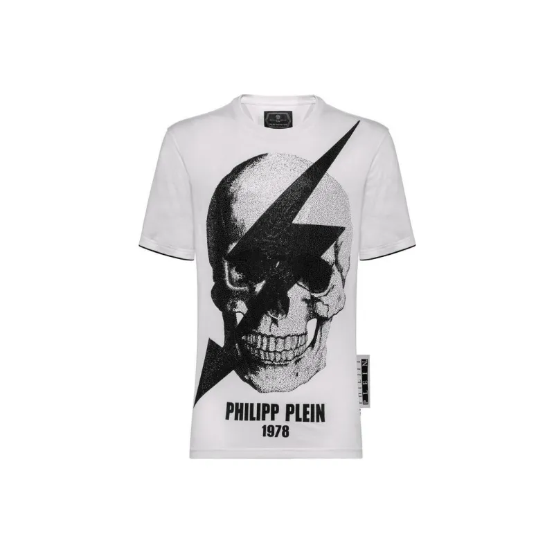 PHILIPP PLEIN T Shirts Men White-0