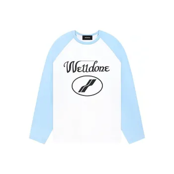 WE11DONE T Shirt Unisex Sky Blue