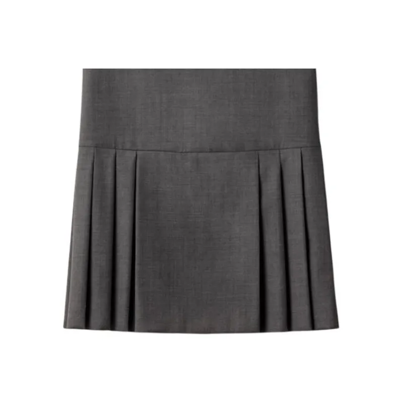 MIU MIU Grisaille Mini Dress-5