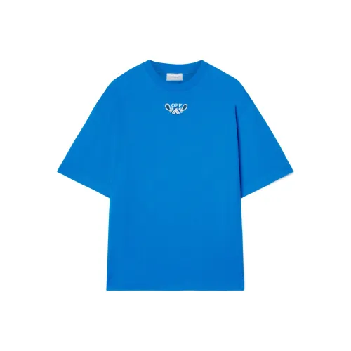 OFF WHITE Crewneck Short Sleeved T Shirt