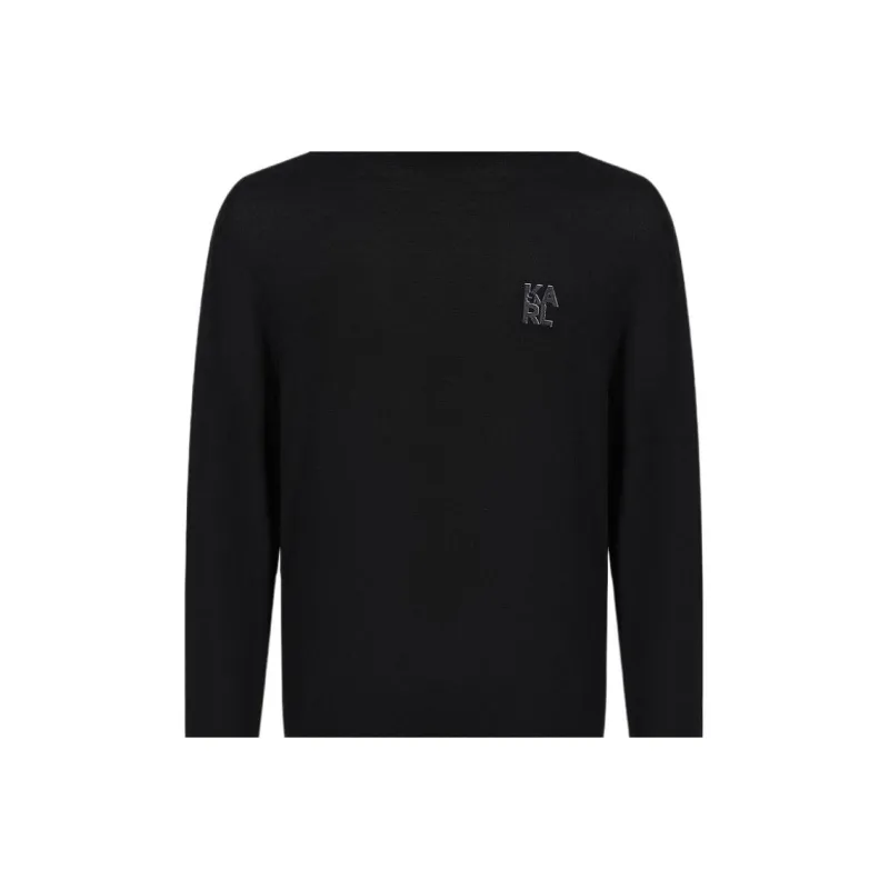 KARL LAGERFELD FW24 Sweater Men's Black-3