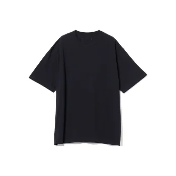 Beams Drop Shoulder Sleeve T Shirt Unisex Black