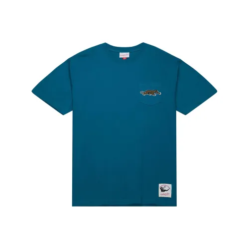Mitchell Ness T Shirts Men Blue