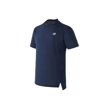 New Balance T Shirts Men Dark Blue