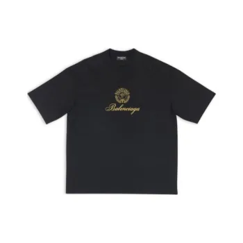 Balenciaga Qixi Crest Medium Fit T Shirt