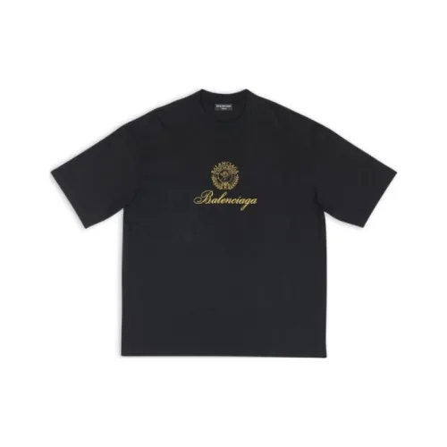 Balenciaga Qixi Crest Medium Fit T Shirt
