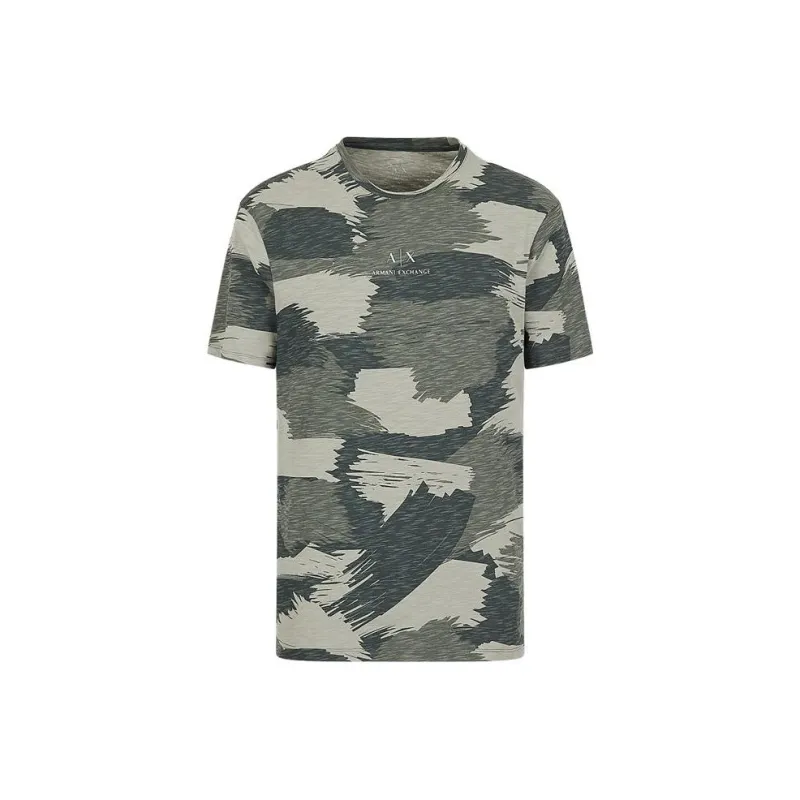ARMANI EXCHANGE T Shirts Men Green-0