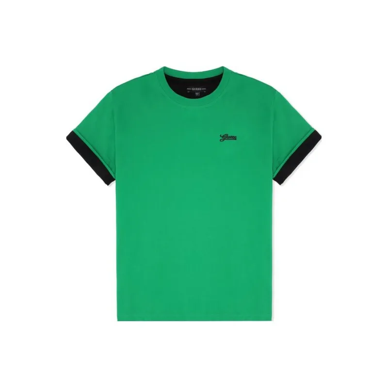 GUESS T-Shirts Unisex P87Y-Grass Green-0
