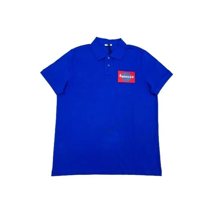 Moncler T Shirt Men's Electric Blue-0