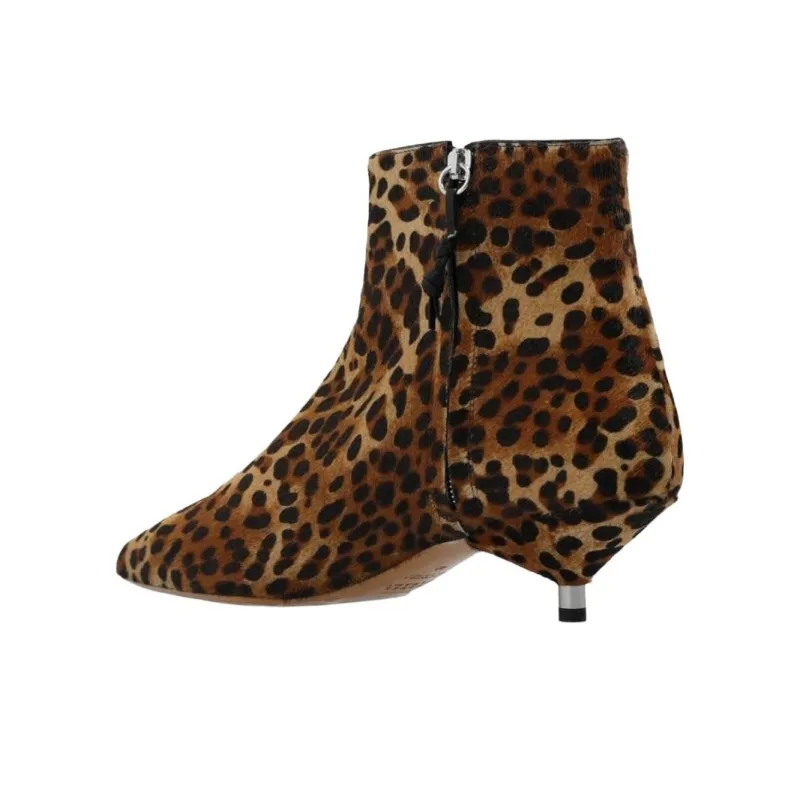 ISABEL MARANT Ankle Boots 5cm Women's Brown-3