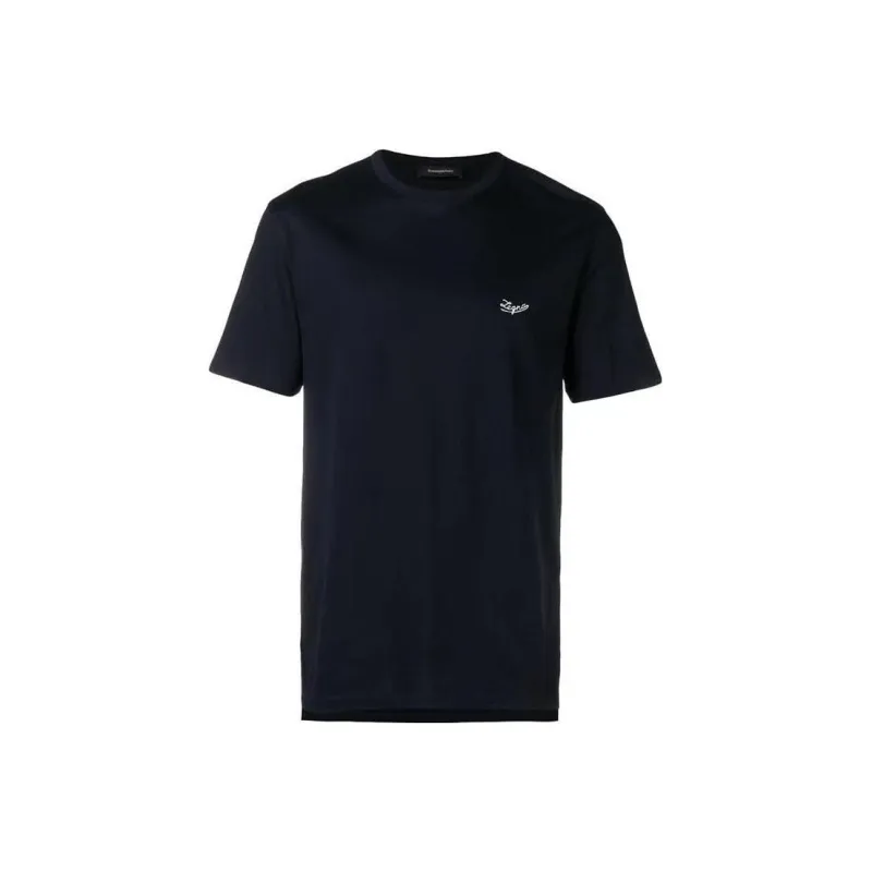 Zzegna T Shirts Men Navy-0