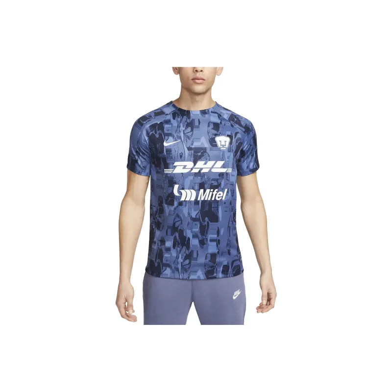 Nike T-Shirts Men Blue-0
