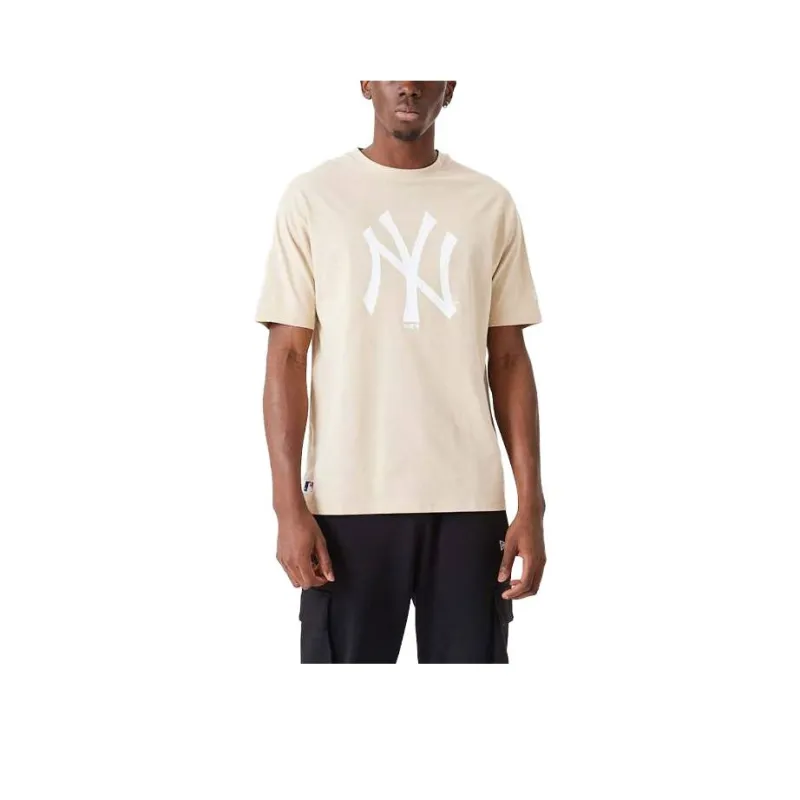 New Era T Shirt Men's Light Yellow-0