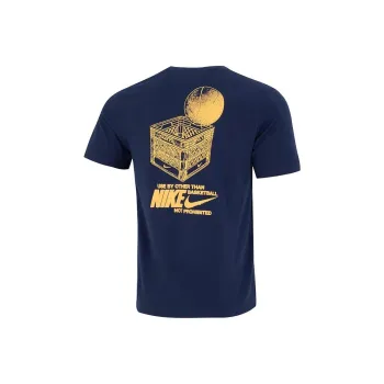 Nike T Shirts Men Navy Blue