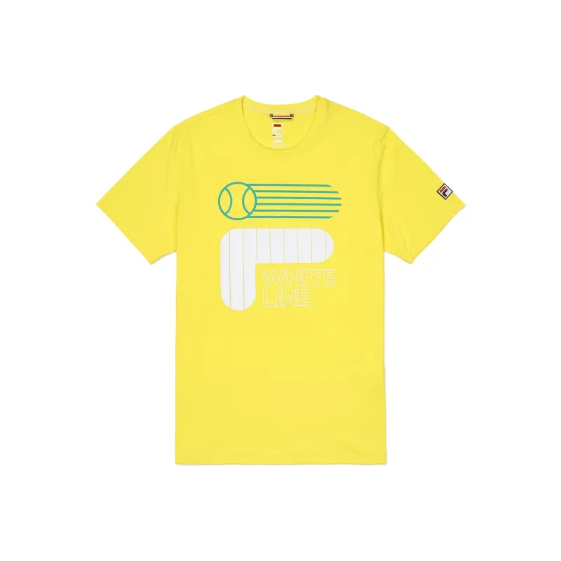 FILA T Shirts Men Yellow-0