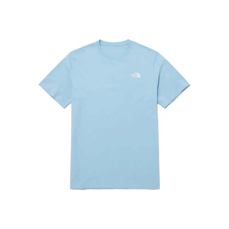 THE NORTH FACE T Shirts Men Sky Blue-0
