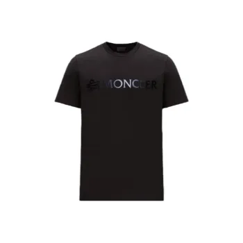 Moncler T Shirts Men Black