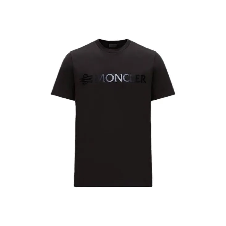 Moncler T Shirts Men Black-0