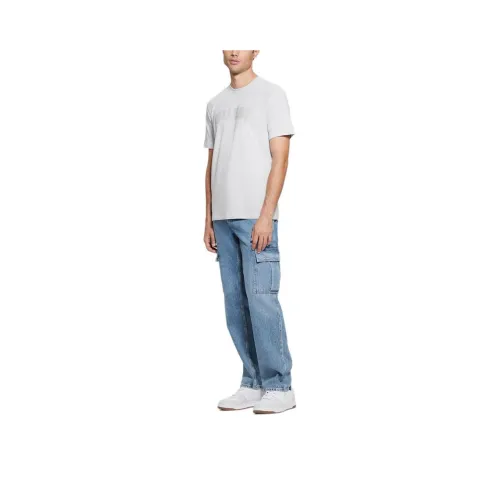GUESS T-Shirt Men's Marble Gray