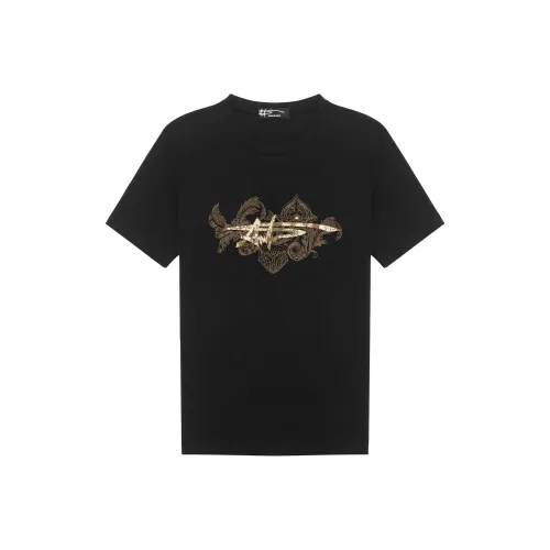ANDREW MACKENZIE T-Shirts Men Black
