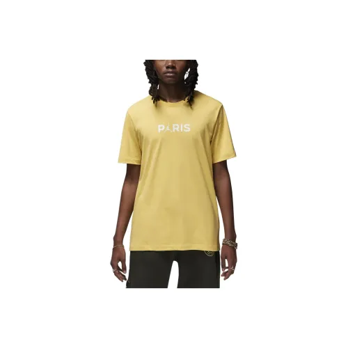 Jordan x PSG SS24 T Shirt Men's Yellow