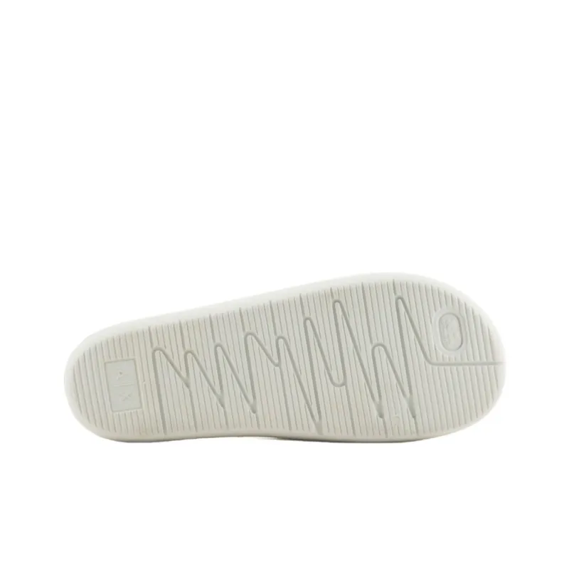 ARMANI EXCHANGEAE Slip Resistant Slide Slippers Men's White-4