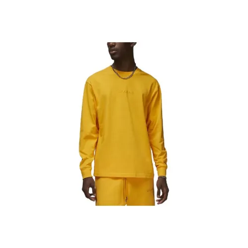 JORDAN T Shirts Men Yellow