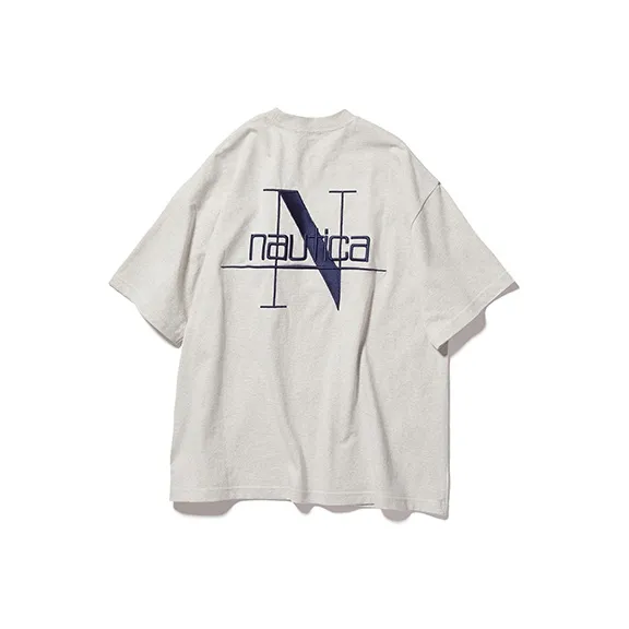 Nautica White Sail T Shirts Unisex-10