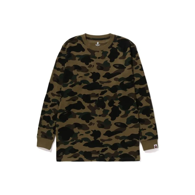 A BATHING APE A BATHING APE 1st Camo L/S Tee-0
