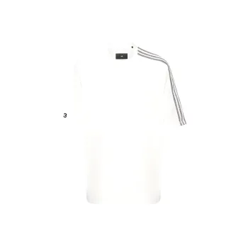 Y 3 3 Stripes Short Sleeved T Shirt