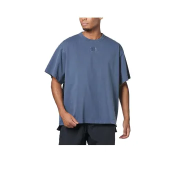 Under Armour Drop Shoulder Sleeve T Shirt Men's Blue
