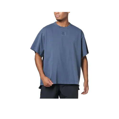 Under Armour Drop Shoulder Sleeve T Shirt Men's Blue