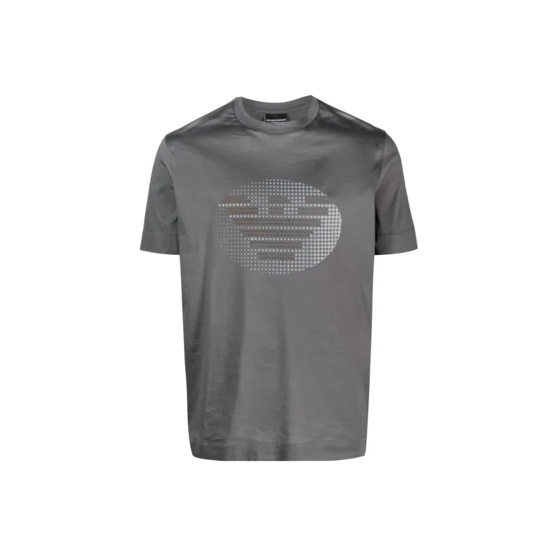 EMPORIO ARMANI SS23 T Shirt Men's Gray-0