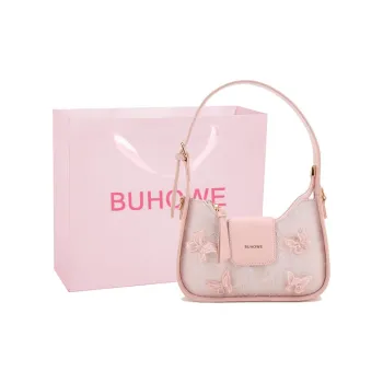 BUHOWE Polyurethane PU Shoulder Bag Women's Multicolor