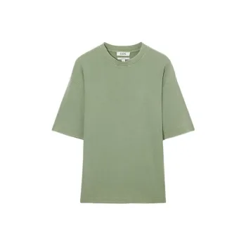 COS T Shirts Men Green