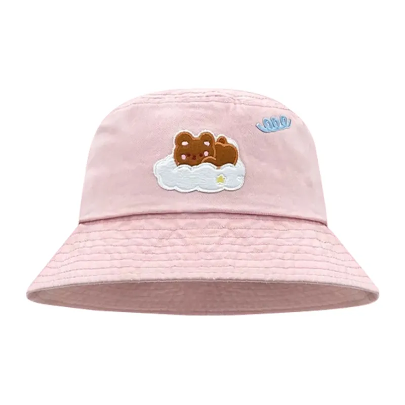 ZANC Polyester Bucket Hats Unisex-3