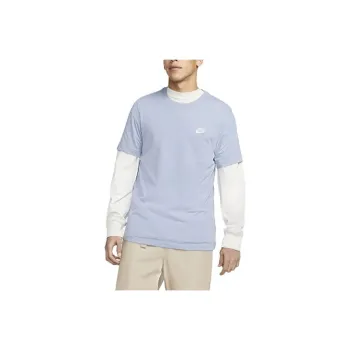 Nike Sportswear T Shirts Men Slate Blue