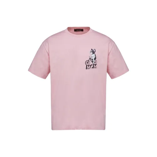MCM T-Shirts Men Pink