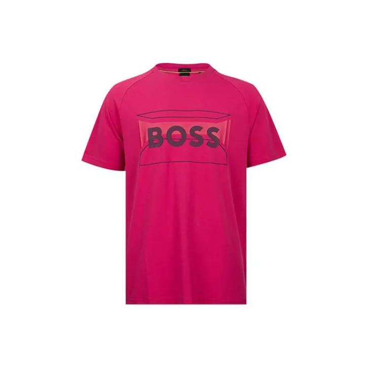 HUGO BOSS T Shirts Men Pink-0