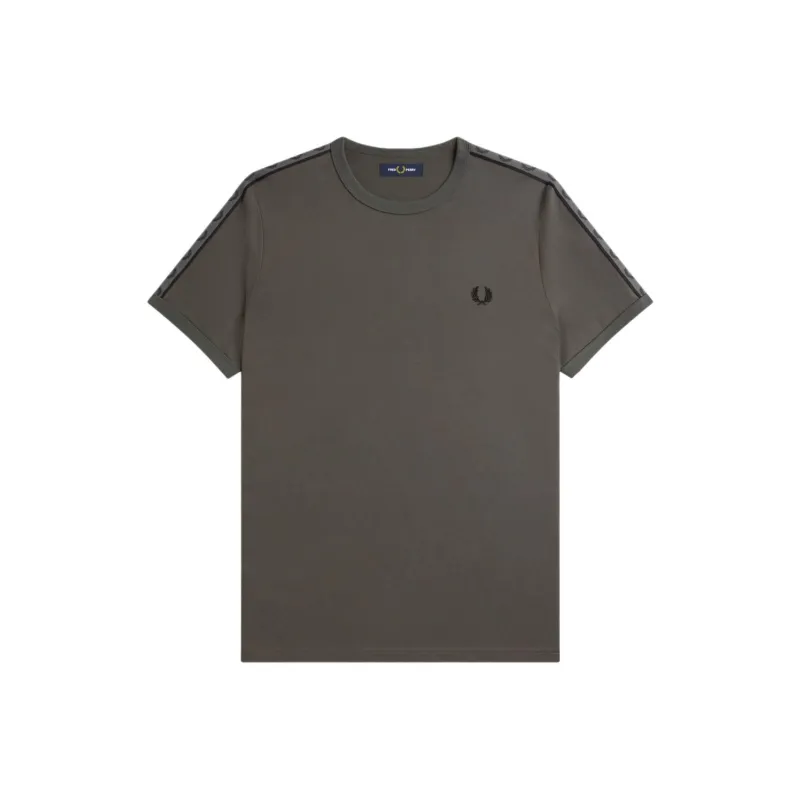 FRED PERRY Contrast tape T shirt-0