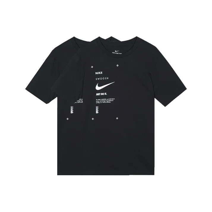 Nike T Shirt Men's 2 Pack Black-0