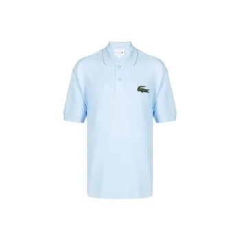 LACOSTE Logo patch Cotton Polo Shirt