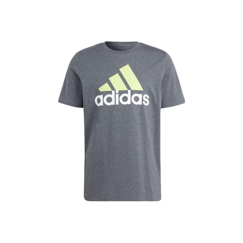 Adidas Essential Set in Sleeve T Shirt Men's Gray-0