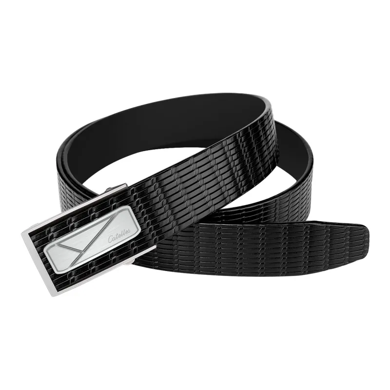 CATELLES Top Grain Cow Leather Belts Men's 3.5cm-2