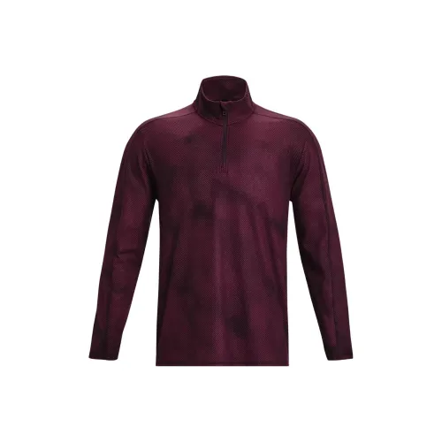 Under Armour Meridian T Shirts Hauts Men Dark Umber Red
