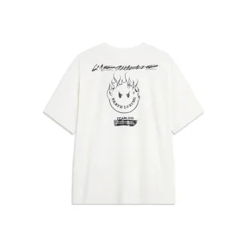 LiNing Skateboard T Shirt Unisex Ivory