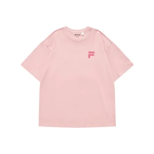 FILA FUSION FOB Series T Shirt Unisex Youth Pink