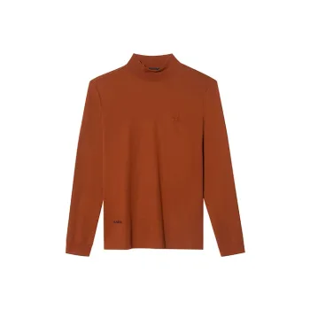 RARE FW22 Long Sleeved T Shirt Men's Orange Red