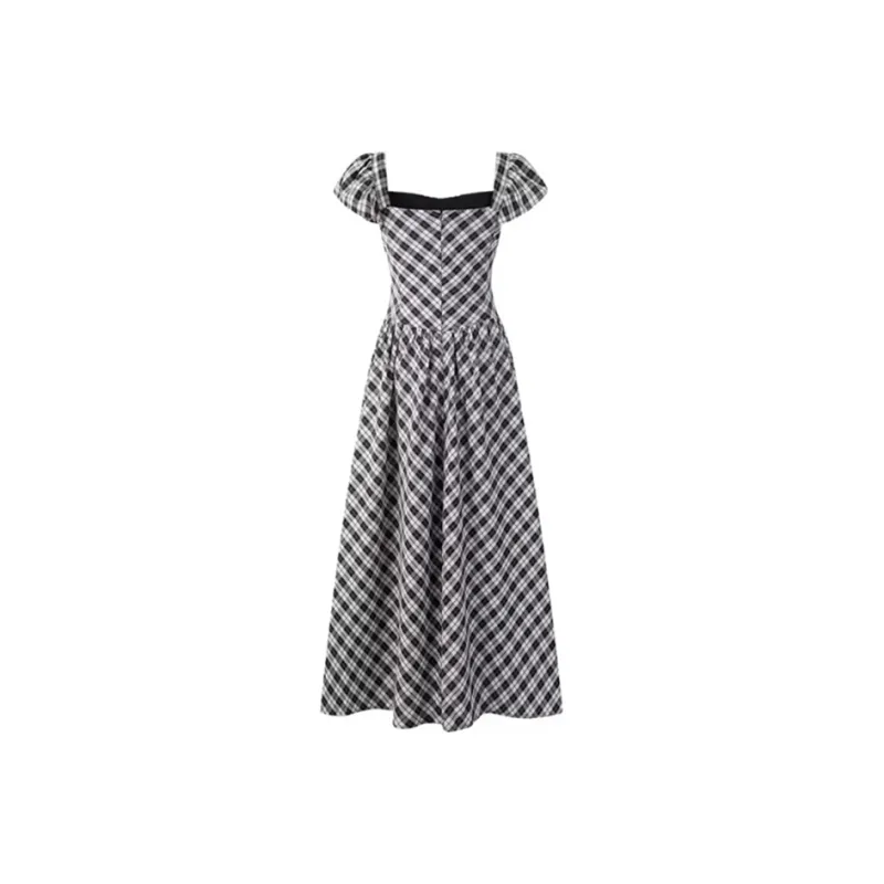 PZGE Short Sleeved Dresses Women's-1